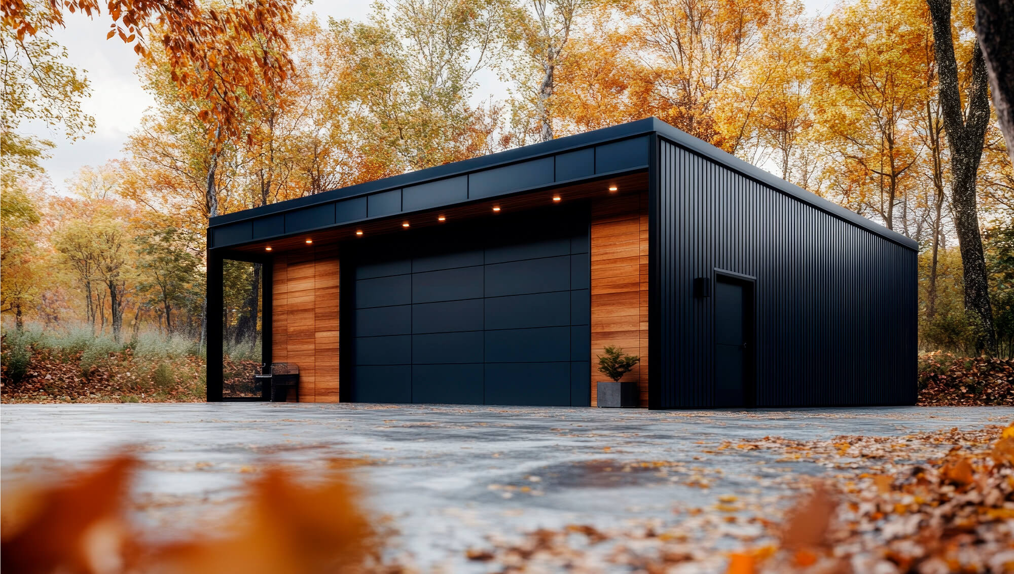 SIP skydinis garažas